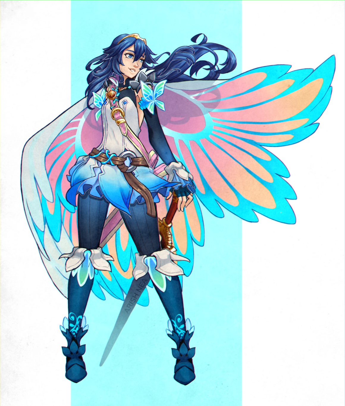 Resplendent Lucina Fire Emblem Heroes fanart.
