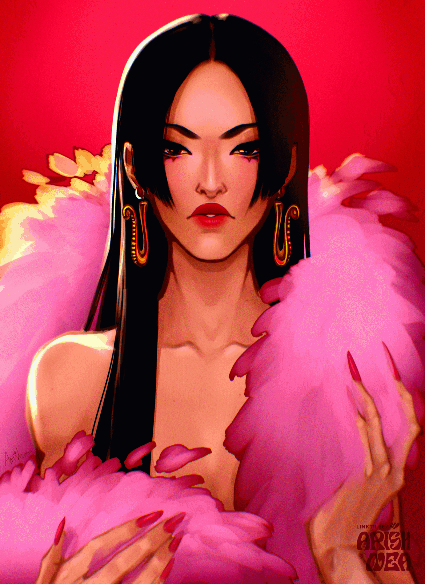 Boa Hancock One Piece fanart