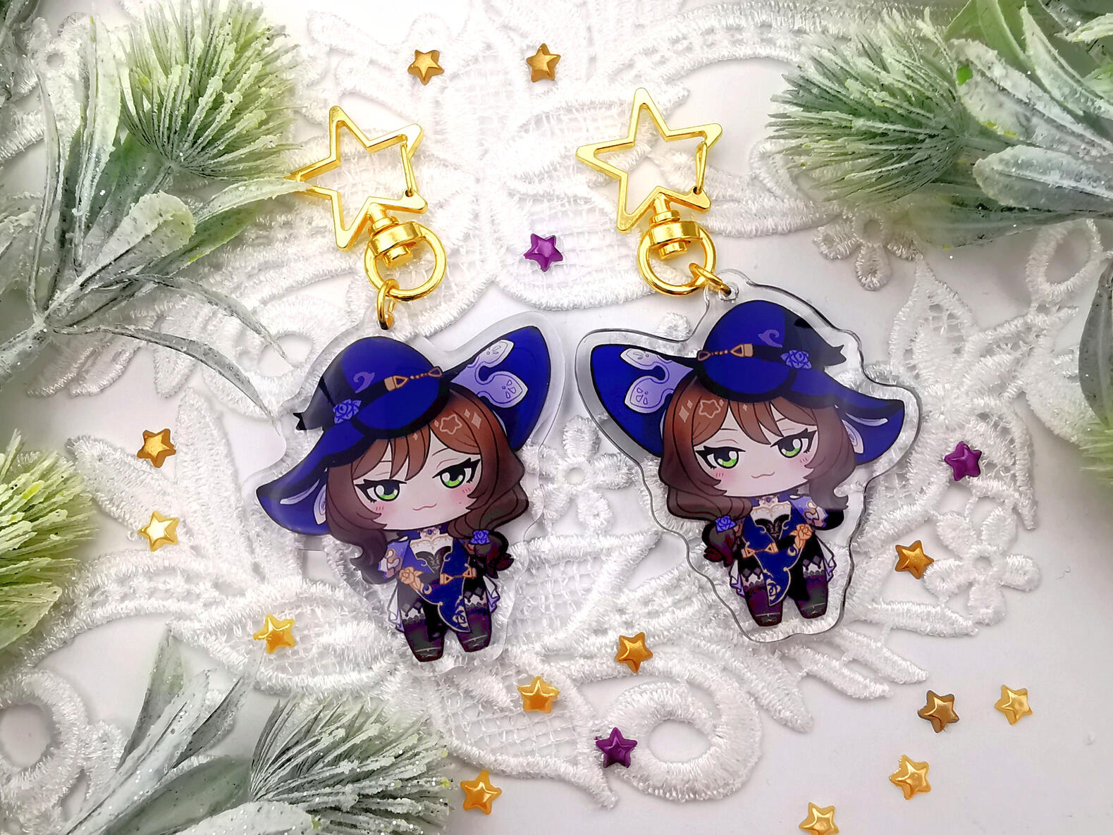 Lisa Minci genshin Impact acrylic keychain