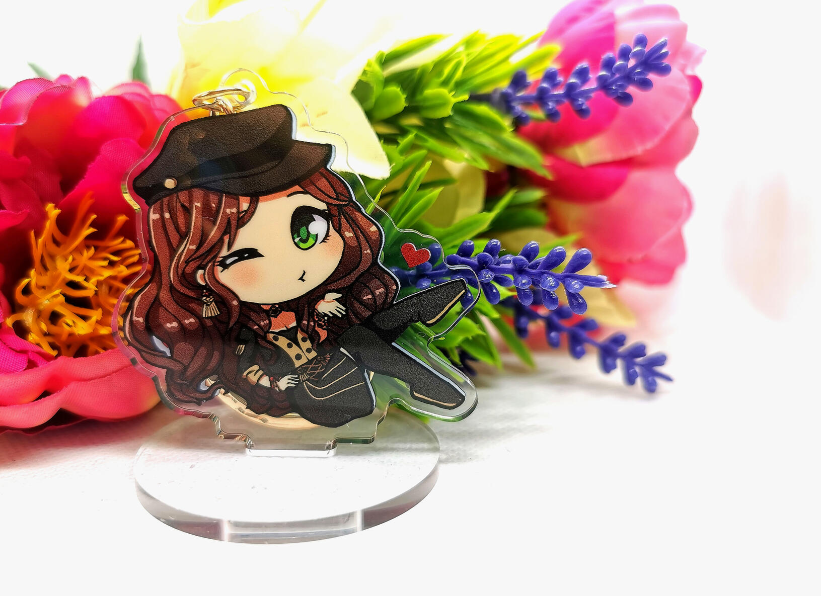 Dorothea from Fire Emblem: Three Houses keychain charm