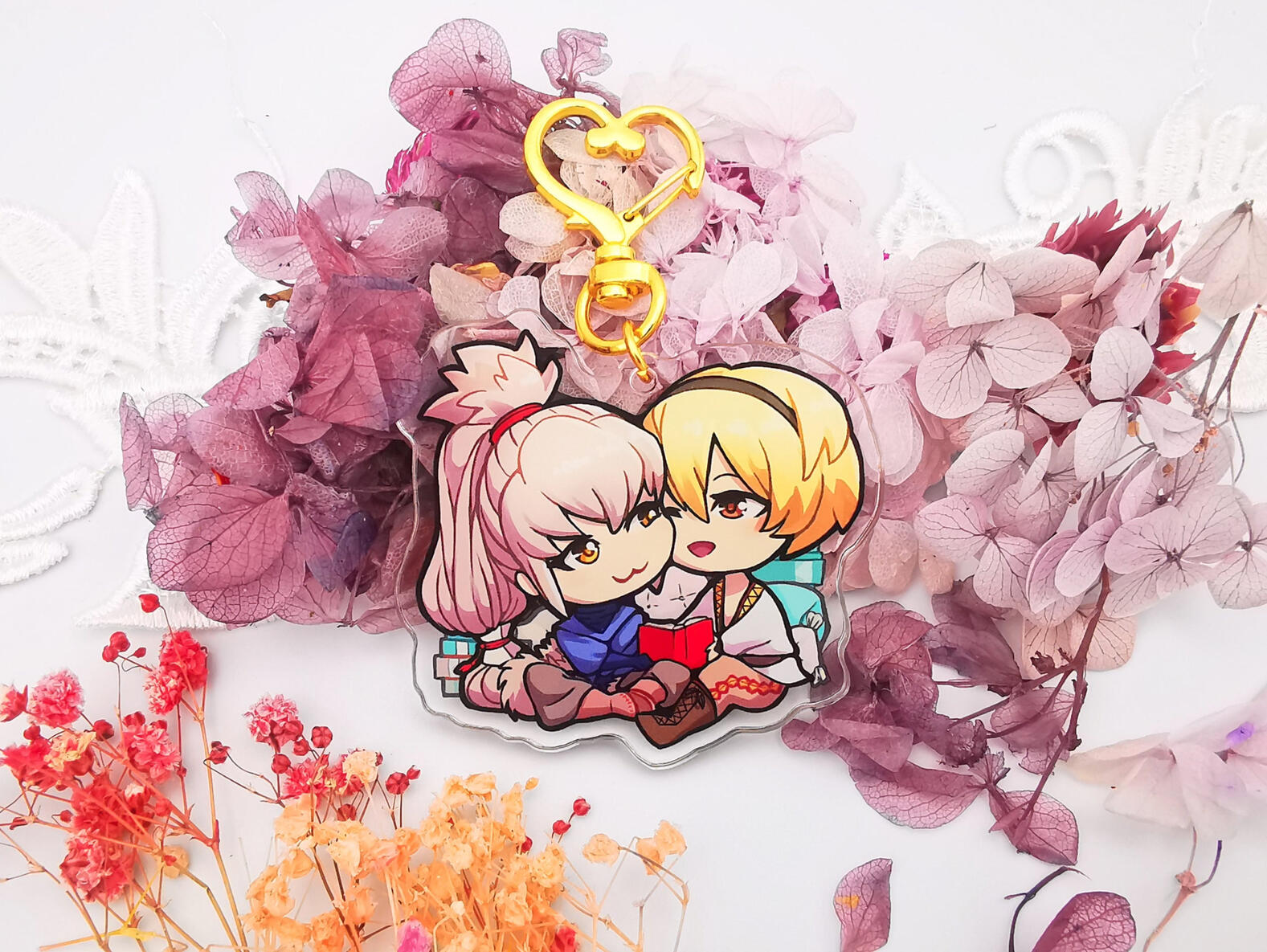 Leokumi Fire Emblem keychain charm