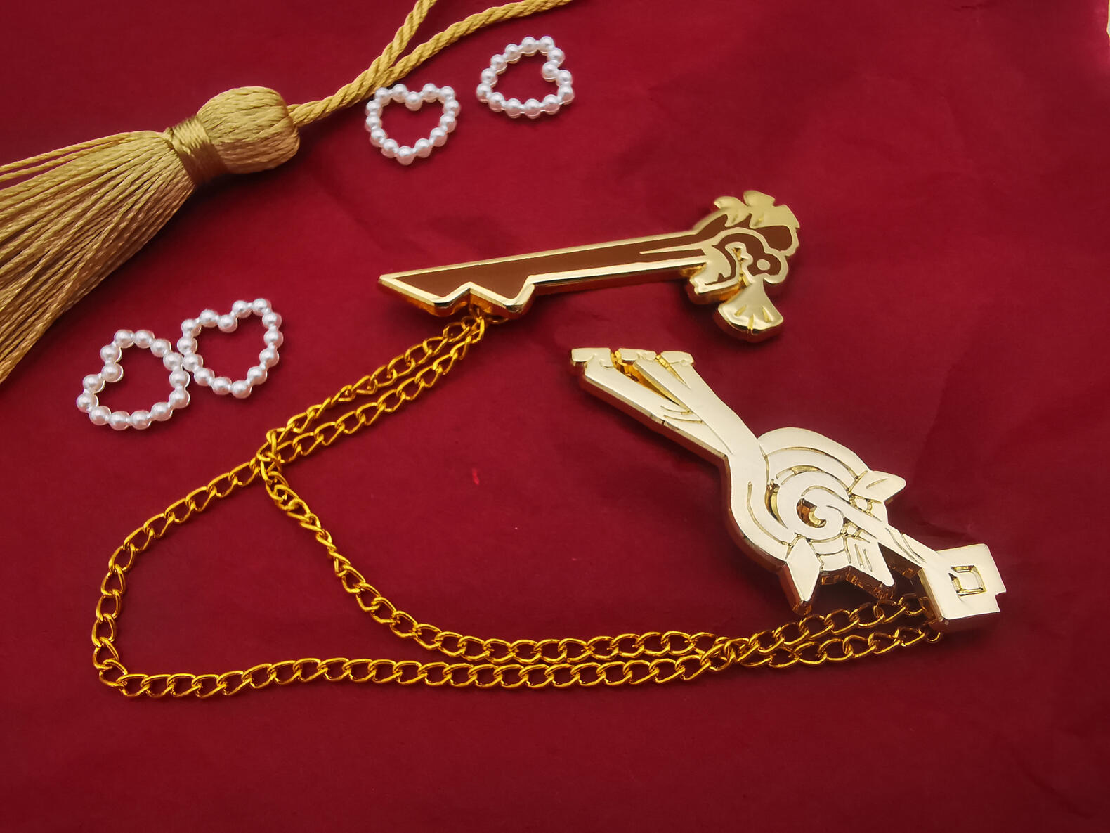 beiguang Beidou Ningguang hairpin enamel pin