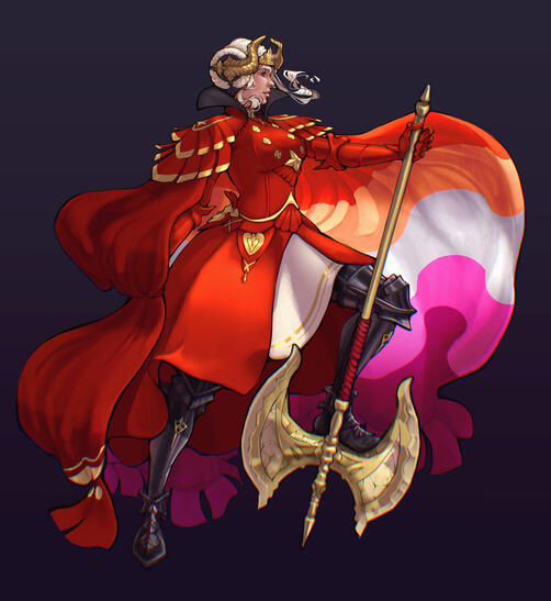 Edelgard van Hresvelg Fire Emblem Three Houses fanart