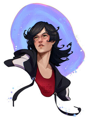 Bust. Rendered.