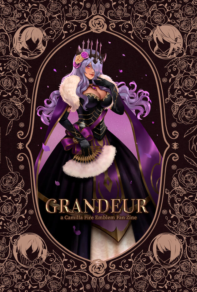 Grandeur, a Camilla fanthology cover, art by Enmoire Grandeur, a Camilla fanthology cover, art by Enmoire